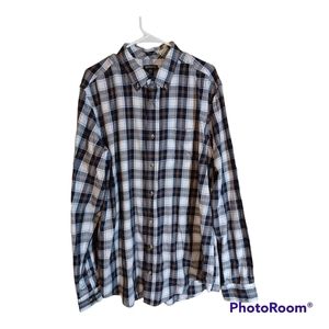 Men's size XL plaid shirt